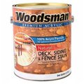 General Paint Woodsman 100% Acrylic Natural Deck, Siding & Fence Wood Stain, Redwoodtone, Gallon - 149319